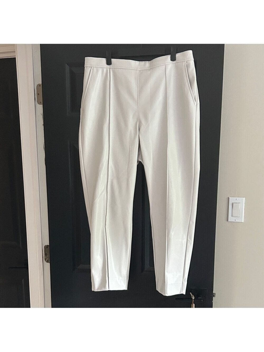 Banana Republic Faux Leather Ankle Pants